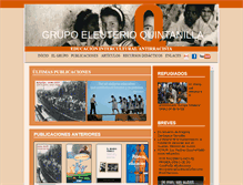 Tablet Screenshot of equintanilla.com